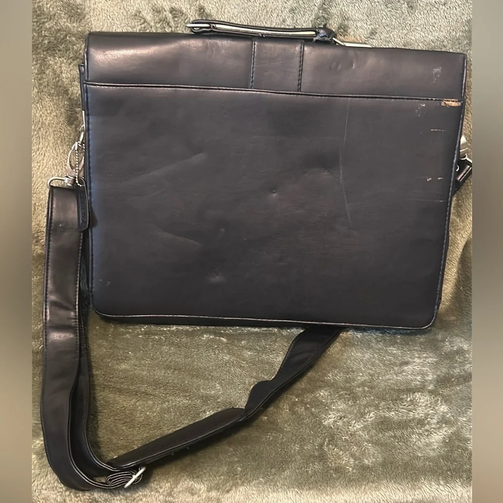 Coach Porox leather messenger/laptop bag. **🚨REHAB🚨🚨